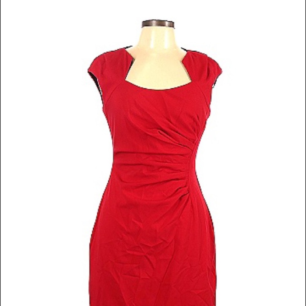 Dana Buchman red Casual Dress/ 10 size